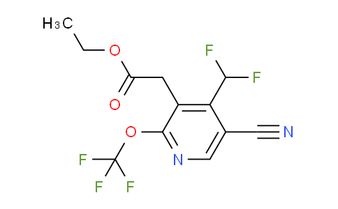 AM173096 | 1804739-91-0 | Ethyl 5-cyano-4-(difluoromethyl)-2-(trifluoromethoxy)pyridine-3-acetate