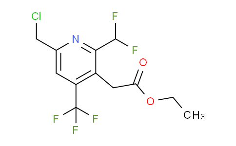 AM17310 | 1361895-24-0 | Ethyl 6-(chloromethyl)-2-(difluoromethyl)-4-(trifluoromethyl)pyridine-3-acetate