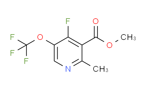 AM173101 | 1806722-92-8 | Methyl 4-fluoro-2-methyl-5-(trifluoromethoxy)pyridine-3-carboxylate