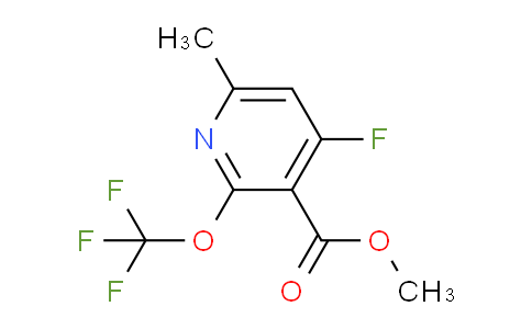 Methyl 4-fluoro-6-methyl-2-(trifluoromethoxy)pyridine-3-carboxylate