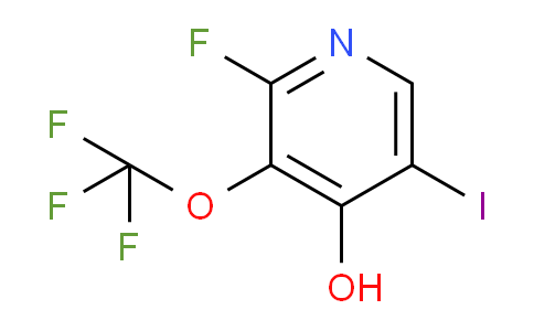 2-Fluoro-4-hydroxy-5-iodo-3-(trifluoromethoxy)pyridine