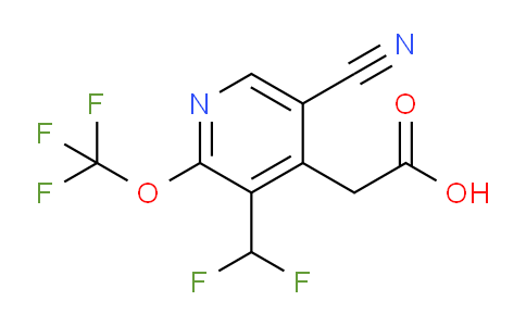 AM173118 | 1806075-23-9 | 5-Cyano-3-(difluoromethyl)-2-(trifluoromethoxy)pyridine-4-acetic acid