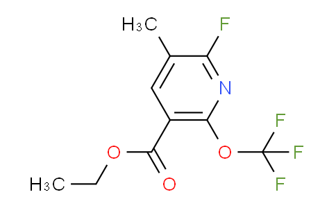 AM173119 | 1804315-62-5 | Ethyl 2-fluoro-3-methyl-6-(trifluoromethoxy)pyridine-5-carboxylate