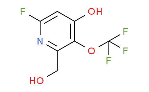 6-Fluoro-4-hydroxy-3-(trifluoromethoxy)pyridine-2-methanol