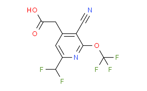 AM173138 | 1803683-56-8 | 3-Cyano-6-(difluoromethyl)-2-(trifluoromethoxy)pyridine-4-acetic acid