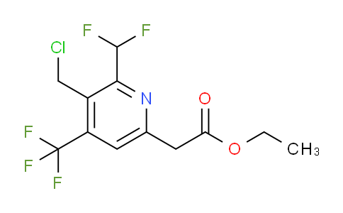 AM17314 | 1361799-05-4 | Ethyl 3-(chloromethyl)-2-(difluoromethyl)-4-(trifluoromethyl)pyridine-6-acetate