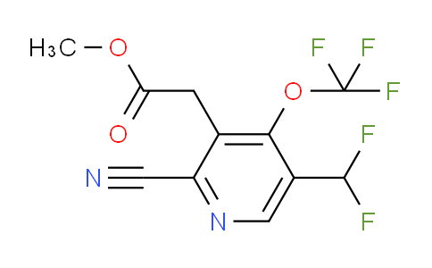 AM173151 | 1805927-27-8 | Methyl 2-cyano-5-(difluoromethyl)-4-(trifluoromethoxy)pyridine-3-acetate