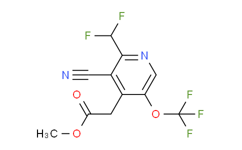 AM173162 | 1804810-11-4 | Methyl 3-cyano-2-(difluoromethyl)-5-(trifluoromethoxy)pyridine-4-acetate