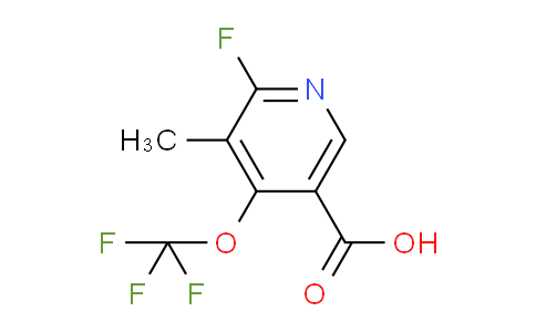 2-Fluoro-3-methyl-4-(trifluoromethoxy)pyridine-5-carboxylic acid