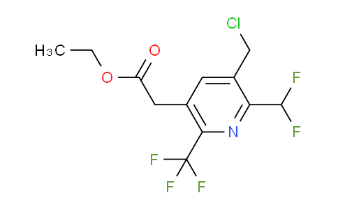 AM17318 | 1361852-52-9 | Ethyl 3-(chloromethyl)-2-(difluoromethyl)-6-(trifluoromethyl)pyridine-5-acetate