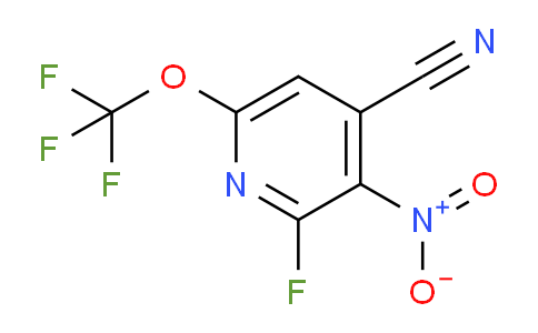 AM173181 | 1803966-85-9 | 4-Cyano-2-fluoro-3-nitro-6-(trifluoromethoxy)pyridine