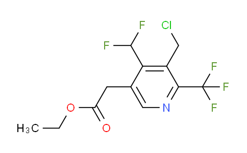AM17319 | 1361730-98-4 | Ethyl 3-(chloromethyl)-4-(difluoromethyl)-2-(trifluoromethyl)pyridine-5-acetate