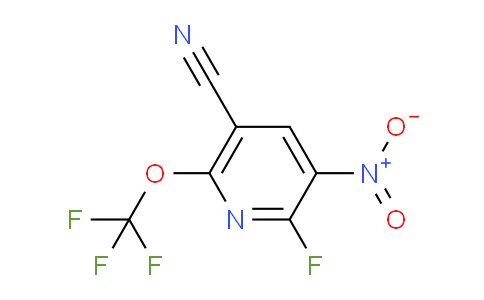 AM173190 | 1806215-91-7 | 5-Cyano-2-fluoro-3-nitro-6-(trifluoromethoxy)pyridine