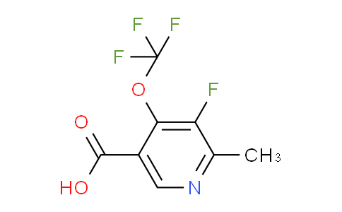 AM173205 | 1804641-65-3 | 3-Fluoro-2-methyl-4-(trifluoromethoxy)pyridine-5-carboxylic acid