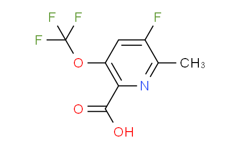 AM173207 | 1804311-82-7 | 3-Fluoro-2-methyl-5-(trifluoromethoxy)pyridine-6-carboxylic acid