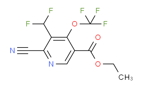 AM173221 | 1806721-57-2 | Ethyl 2-cyano-3-(difluoromethyl)-4-(trifluoromethoxy)pyridine-5-carboxylate