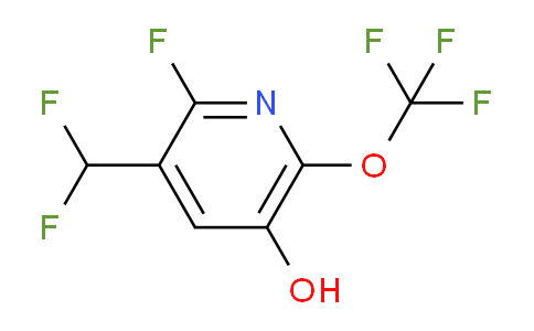 AM173223 | 1804364-78-0 | 2-Fluoro-3-(difluoromethyl)-5-hydroxy-6-(trifluoromethoxy)pyridine