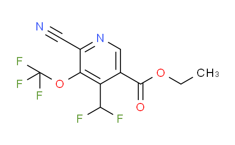 AM173226 | 1806254-33-0 | Ethyl 2-cyano-4-(difluoromethyl)-3-(trifluoromethoxy)pyridine-5-carboxylate