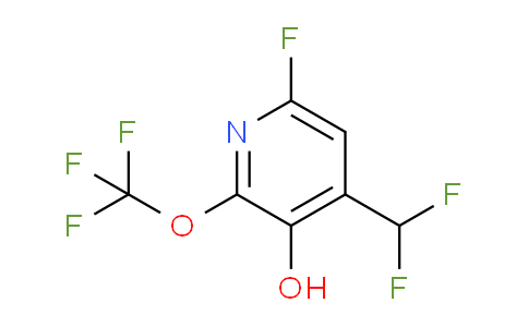 AM173228 | 1806722-83-7 | 6-Fluoro-4-(difluoromethyl)-3-hydroxy-2-(trifluoromethoxy)pyridine