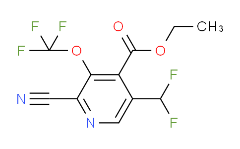 AM173229 | 1804808-32-9 | Ethyl 2-cyano-5-(difluoromethyl)-3-(trifluoromethoxy)pyridine-4-carboxylate