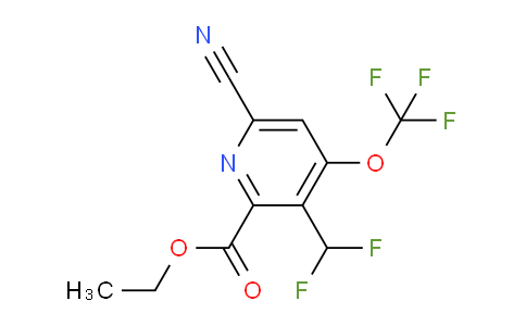 AM173230 | 1806254-36-3 | Ethyl 6-cyano-3-(difluoromethyl)-4-(trifluoromethoxy)pyridine-2-carboxylate