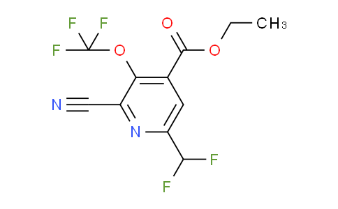 AM173236 | 1803679-59-5 | Ethyl 2-cyano-6-(difluoromethyl)-3-(trifluoromethoxy)pyridine-4-carboxylate