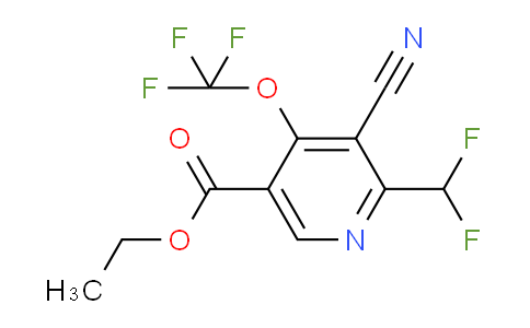 AM173240 | 1804783-03-6 | Ethyl 3-cyano-2-(difluoromethyl)-4-(trifluoromethoxy)pyridine-5-carboxylate