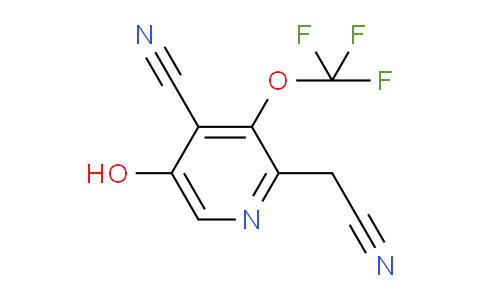 AM173244 | 1804672-44-3 | 4-Cyano-5-hydroxy-3-(trifluoromethoxy)pyridine-2-acetonitrile