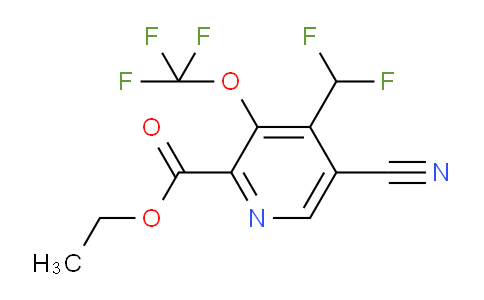 AM173250 | 1804783-12-7 | Ethyl 5-cyano-4-(difluoromethyl)-3-(trifluoromethoxy)pyridine-2-carboxylate