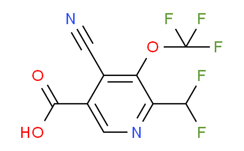 AM173279 | 1803677-83-9 | 4-Cyano-2-(difluoromethyl)-3-(trifluoromethoxy)pyridine-5-carboxylic acid