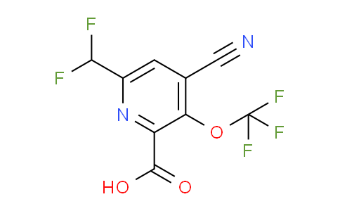 AM173280 | 1804782-08-8 | 4-Cyano-6-(difluoromethyl)-3-(trifluoromethoxy)pyridine-2-carboxylic acid