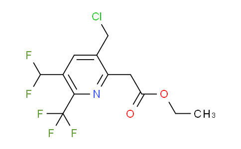 AM17329 | 1361840-18-7 | Ethyl 3-(chloromethyl)-5-(difluoromethyl)-6-(trifluoromethyl)pyridine-2-acetate