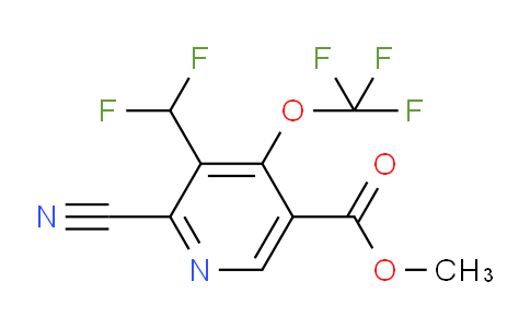 AM173294 | 1806721-08-3 | Methyl 2-cyano-3-(difluoromethyl)-4-(trifluoromethoxy)pyridine-5-carboxylate