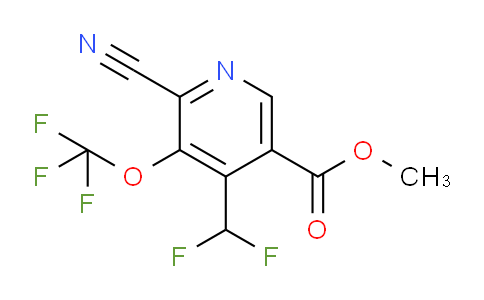 AM173297 | 1803678-83-2 | Methyl 2-cyano-4-(difluoromethyl)-3-(trifluoromethoxy)pyridine-5-carboxylate