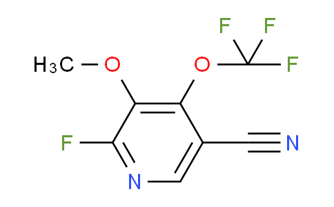 AM173303 | 1804662-89-2 | 5-Cyano-2-fluoro-3-methoxy-4-(trifluoromethoxy)pyridine