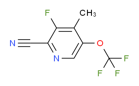 AM173308 | 1805942-54-4 | 2-Cyano-3-fluoro-4-methyl-5-(trifluoromethoxy)pyridine