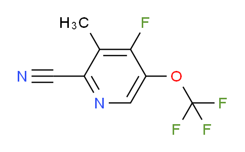 AM173312 | 1804469-38-2 | 2-Cyano-4-fluoro-3-methyl-5-(trifluoromethoxy)pyridine