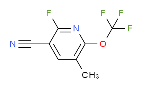 AM173326 | 1806242-68-1 | 3-Cyano-2-fluoro-5-methyl-6-(trifluoromethoxy)pyridine
