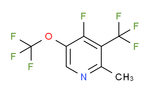 4-Fluoro-2-methyl-5-(trifluoromethoxy)-3-(trifluoromethyl)pyridine
