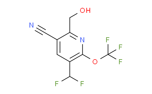3-Cyano-5-(difluoromethyl)-6-(trifluoromethoxy)pyridine-2-methanol