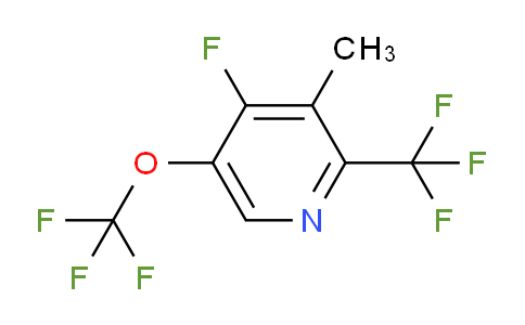 AM173335 | 1806259-07-3 | 4-Fluoro-3-methyl-5-(trifluoromethoxy)-2-(trifluoromethyl)pyridine