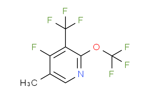 AM173336 | 1804825-05-5 | 4-Fluoro-5-methyl-2-(trifluoromethoxy)-3-(trifluoromethyl)pyridine