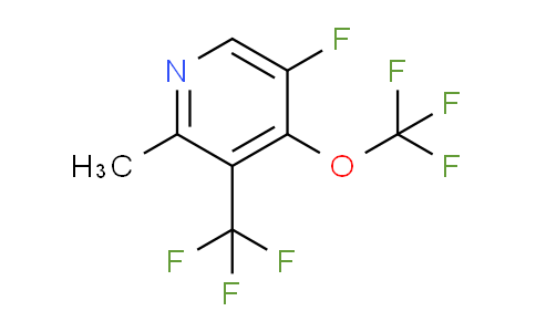 AM173339 | 1805956-76-6 | 5-Fluoro-2-methyl-4-(trifluoromethoxy)-3-(trifluoromethyl)pyridine