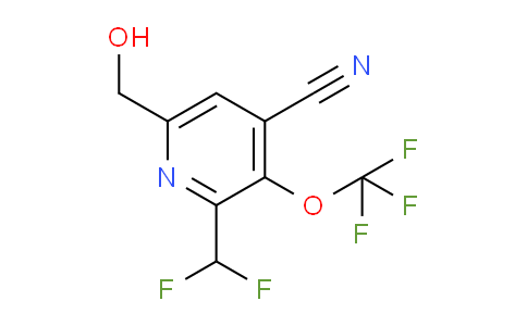 AM173340 | 1804315-06-7 | 4-Cyano-2-(difluoromethyl)-3-(trifluoromethoxy)pyridine-6-methanol