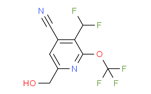 AM173345 | 1804315-18-1 | 4-Cyano-3-(difluoromethyl)-2-(trifluoromethoxy)pyridine-6-methanol