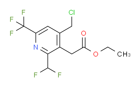 AM17335 | 1361807-91-1 | Ethyl 4-(chloromethyl)-2-(difluoromethyl)-6-(trifluoromethyl)pyridine-3-acetate