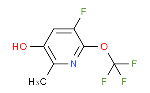 3-Fluoro-5-hydroxy-6-methyl-2-(trifluoromethoxy)pyridine