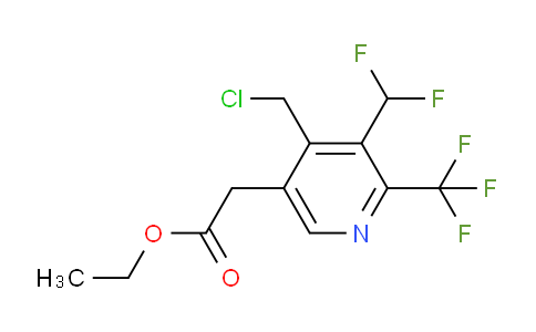 AM17337 | 1361852-82-5 | Ethyl 4-(chloromethyl)-3-(difluoromethyl)-2-(trifluoromethyl)pyridine-5-acetate
