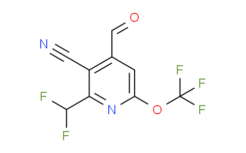 AM173376 | 1804325-99-2 | 3-Cyano-2-(difluoromethyl)-6-(trifluoromethoxy)pyridine-4-carboxaldehyde