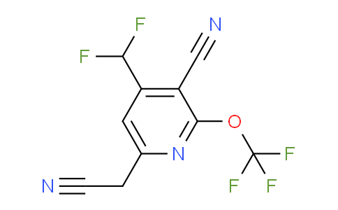 AM173402 | 1806189-44-5 | 3-Cyano-4-(difluoromethyl)-2-(trifluoromethoxy)pyridine-6-acetonitrile